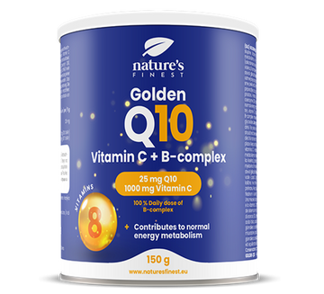 Vitamiinijoogi pulber koensüüm Q10 + C-vitamiin + B kompleks, 150g kaubadkoju.ee